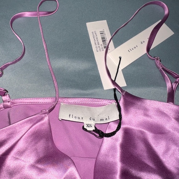 100% Silk dress from Fleur du Malsize: xs - Picture 3 of 5